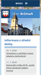 Mobile Screenshot of krcman.cz